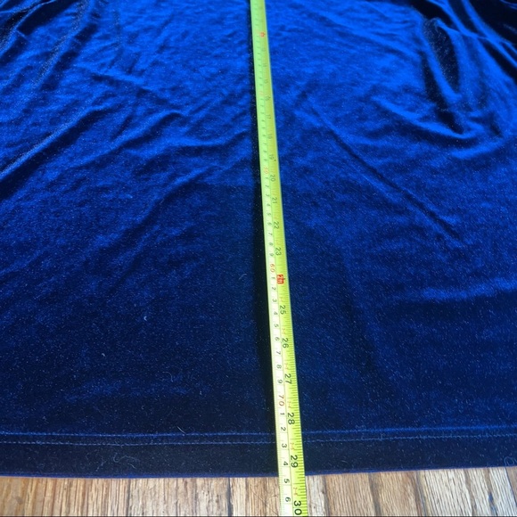Velour like plus size vintage Amanda smith top - Picture 5 of 7